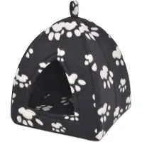 vidaXL Lit pour chats Taille L Noir