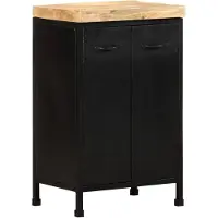 vidaXL Buffet 47x35x76 cm Bois de manguier rugueux