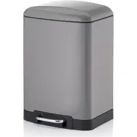 kela Poubelle à Pédale Kela Davino Silent Close 12L Light Grey