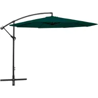 vidaXL Parasol flottant 3,5 m vert