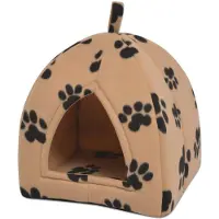 vidaXL Lit pour chats Taille L Beige