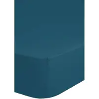 Hip Drap-housse 160x200 cm bleu pétrole