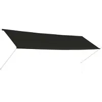 vidaXL Auvent rétractable 400x150 cm Anthracite