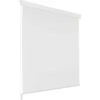 vidaXL Store roulant de douche 160x240 cm Blanc
