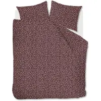 Ambiante Housse de Couette Ambiante Harley Dark Red Satin-200 x 200 / 220 cm | 2-personnes
