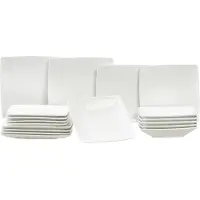BonBistro Ensemble de vaisselle - Service 6 personnes - Squito - 26 cm - 18 pièces