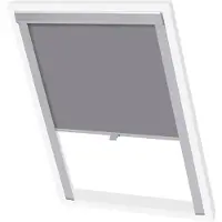 vidaXL Store d'obscurcissement Gris CK02