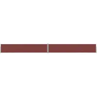 vidaXL Marquise latérale extensible 140x1200 cm Marron