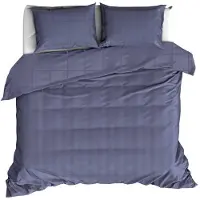De Witte Lietaer Parure de Lit De Witte Lietaer Zygo Lavande Coton-260 x 200 / 220 / 240 cm | Extra Breed