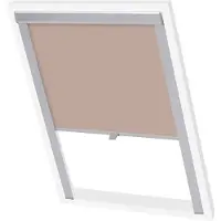 vidaXL Store enrouleur occultant Beige 104