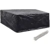 vidaXL Housse de salon de jardin 10 œillets 260x260x90 cm