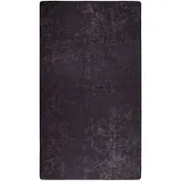 vidaXL Tapis lavable antidérapant 190x300 cm anthracite