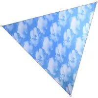 Esschert Design Écran solaire avec imprimé de ciel