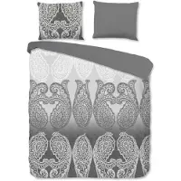 Good Morning Housse de couette DINIE 140x200/220 cm Gris