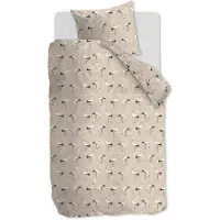Ambiante Housse de Couette Ambiante Davin Natural Coton-140 x 200 / 220 cm | 1-personne