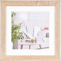 Henzo Cadre Modern - 50x50cm - Brun clair