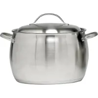 COSY&TRENDY Thymo - Pot à Soupe Pour Tous Les Feux - D24xH20cm - Inox