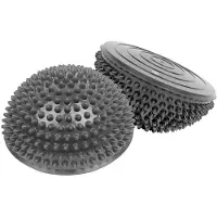 Fitness-Mad Balance Pods grey - Paire de dômes d'entraînement à l'équilibre 16,5cm