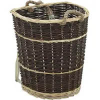 vidaXL Sac à dos bois de chauffage sangles de transport 44,5x37x50 cm