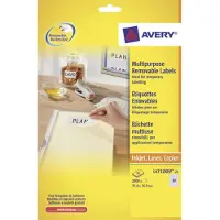 Avery Etiquettes enlevables 35,6 x 16,9 mm