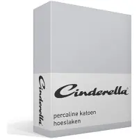 Cinderella Drap-housse Cinderella Gris Clair (Coton)-90 x 200 cm