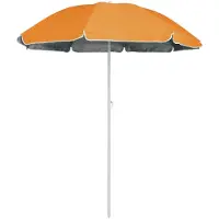 Eurotrail Parasol de plage UPF 50+ Orange