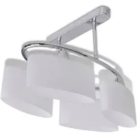 vidaXL -Lampe décorative avec prises de courant à ellipse (4 x E14)