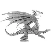 Metal Earth ICONX - Dragon d'argent