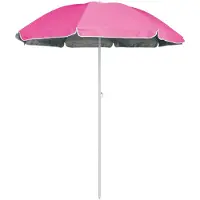 Eurotrail Parasol de plage UPF 50+ Rose