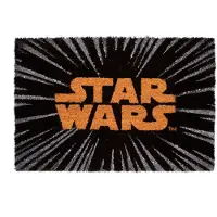 Star Wars Logo Doormat Noir