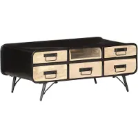 vidaXL Table basse 100x50x40 cm Bois de manguier massif