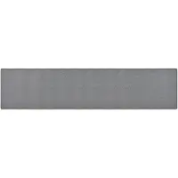 vidaXL Tapis de couloir Gris foncé 80x400 cm