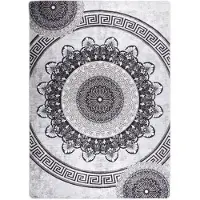 vidaXL Tapis lavable antidérapant 120x180 cm multicolore