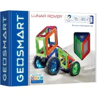 GeoSmart Jouet de construction magnétique Lunar Rover, 30dlg.