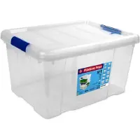 Hega hogar Boîte de rangement - 16l - 39,6x29,6x21,5cm - Plastique