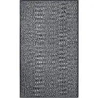 vidaXL Paillasson Gris 90x150 cm