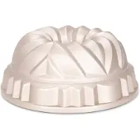Patisse Moule à kouglof Aluminium 1 Ø24 cm, Moule à gâteau, Beige