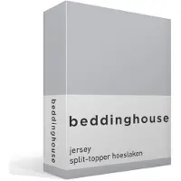 Beddinghouse Drap-Housse Beddinghouse Surmatelas Light Grey (Jersey)-180 x 200/220 cm