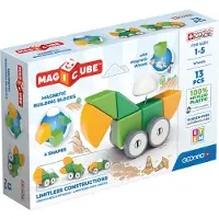 Geomag Magicube 4 moules Roues recyclées 13 pièces