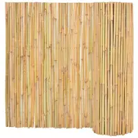 vidaXL Gartenzaun Bambus 300 x 100 cm