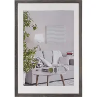 Henzo Cadre Modern - 60x90cm - Gris foncé
