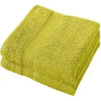 De Witte Lietaer Serviette De Witte Lietaer Stephanie Warm Olive (50 x 100 cm) (set de 2)