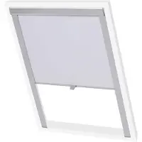 vidaXL Store d'obscurcissement blanc CK04