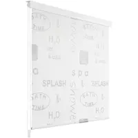 vidaXL Store roulant de douche 100x240 cm Éclaboussures