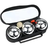 Get & go Ensemble Jeu De Boules III 3 boules Argenté CGA 52JO-CGA-Uni