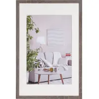 Henzo Cadre Modern - 40x60cm - Gris foncé