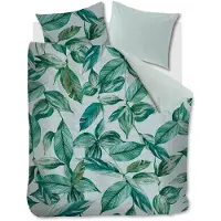 Ambiante Housse de Couette Ambiante Isabel Vert Flanelle-240 x 220 cm | Lits-Jumeaux