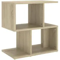 vidaXL Table de chevet chêne sonoma 50x30x51,5 cm bois d'ingénierie