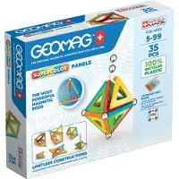 Geomag Jeu de construction EcoFriendly Supercolor 35 pièces