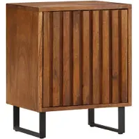 vidaXL Table de chevet 40x30x50 cm Bois de manguier massif